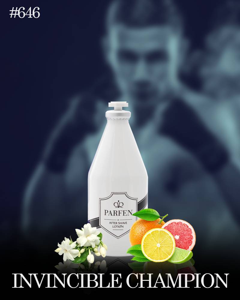 № 646 INVINCIBLE CHAMPION AFTERSHAVE 100 ml